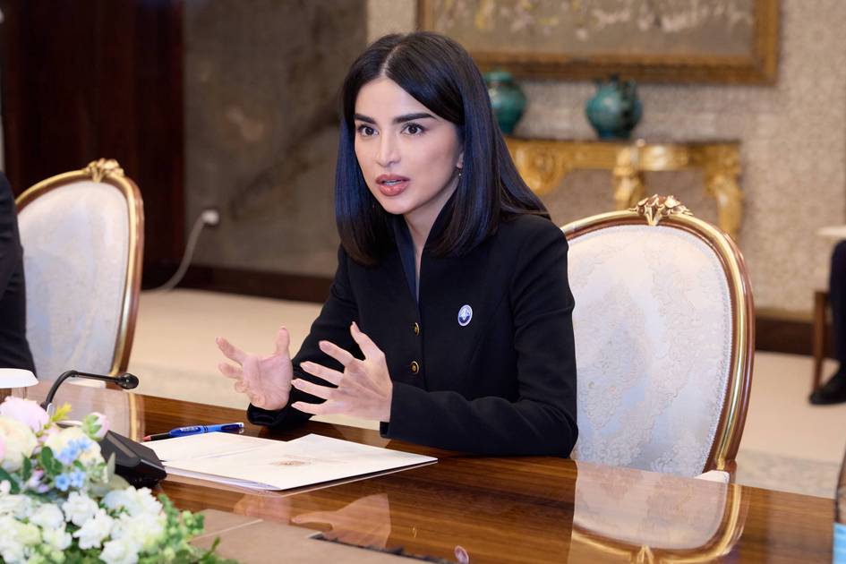 Saida Mirziyoyeva meets WHO and UNODC officials during forum in Samarkand